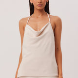 RUE COWL TOP