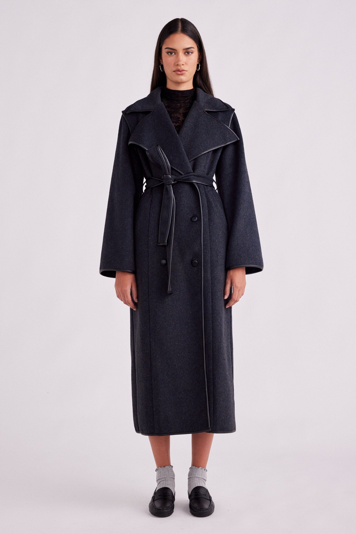DAWES COAT CHARCOAL 4