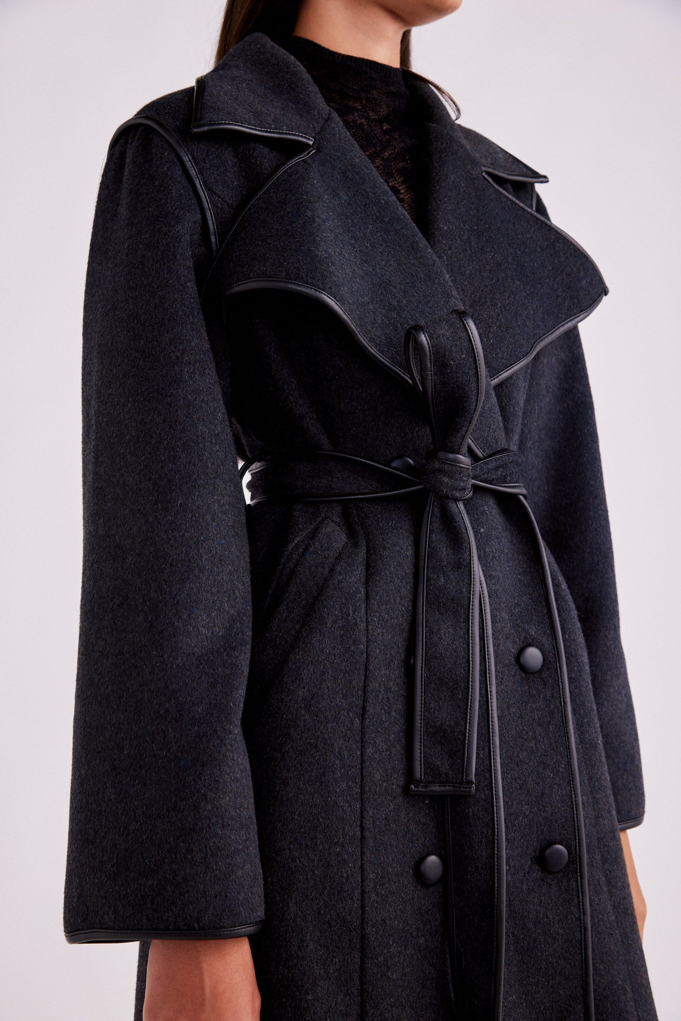 DAWES COAT CHARCOAL 7
