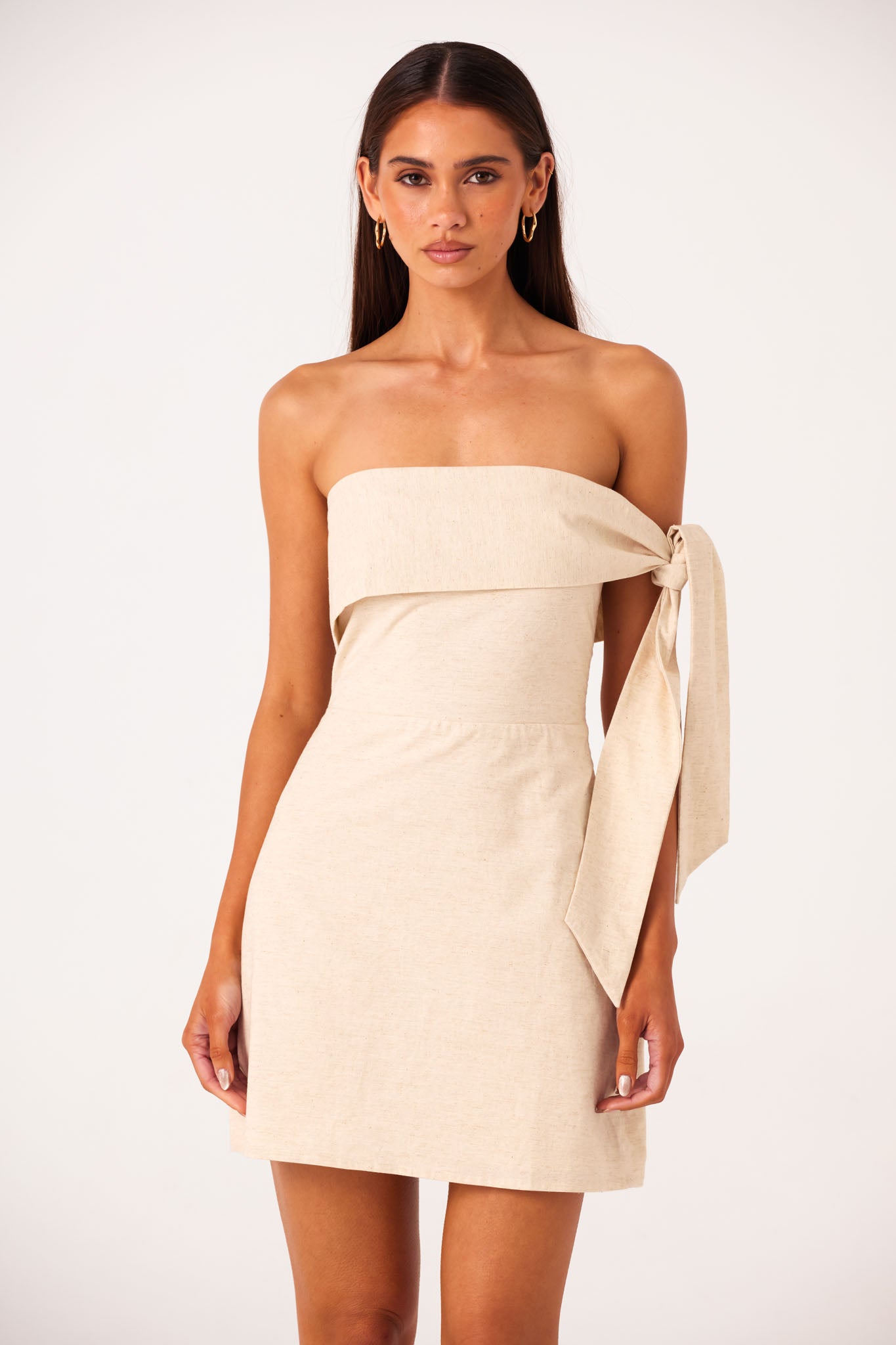 JAYMIE-MINI-DRESS-NATURAL-2