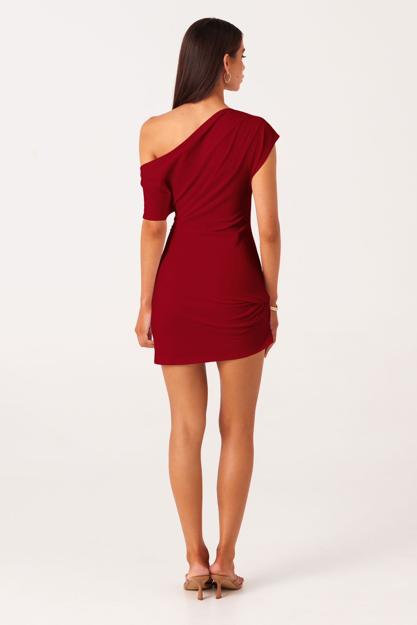 LIVAIRE-MINI-DRESS-DEEP-RED-5