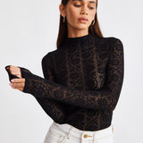 RHEA LONG SLEEVE TOP