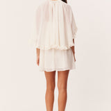 LAURIE CAPE MINI DRESS