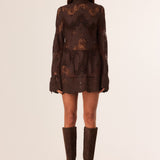 ASTRA LACE MINI DRESS