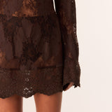 ASTRA LACE MINI DRESS