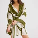 ALBA WRAP DRESS