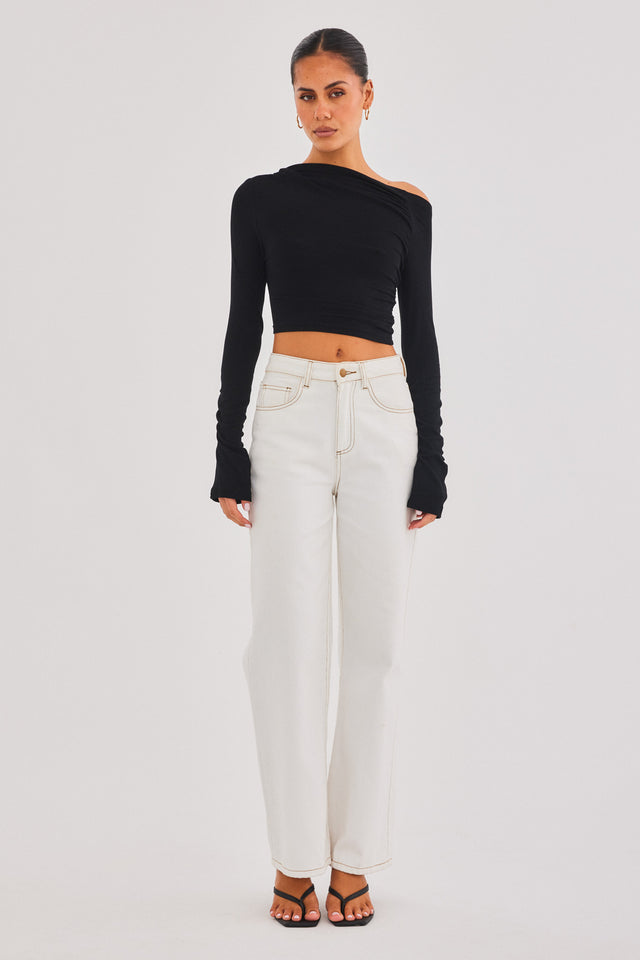 SNDYS NAIA KNIT TOP (Matcha) main image 0