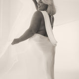 BEE COWL NECK MAXI DRESS