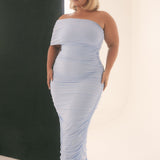 JEJU ONE SHOULDER MAXI DRESS