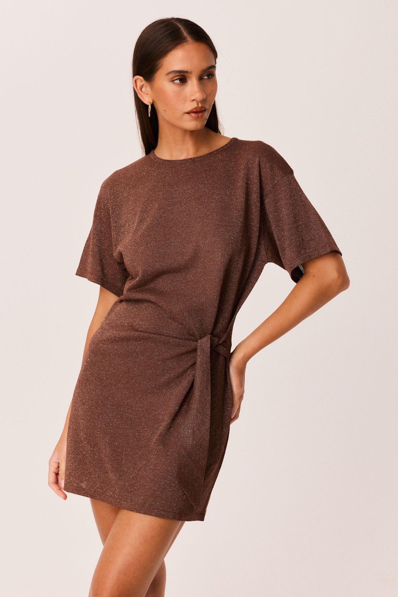 CELESTIA SHIMMER MINI DRESS – SNDYS