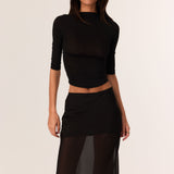 KATYA 3/4 SLEEVE TOP