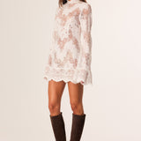 ASTRA LACE MINI DRESS