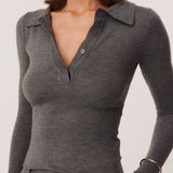 VEDA LONG SLEEVE TOP