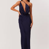 JOHANNA COWL NECK MAXI DRESS