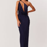 JOHANNA COWL NECK MAXI DRESS
