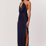 JOHANNA COWL NECK MAXI DRESS