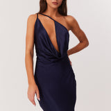 JOHANNA COWL NECK MAXI DRESS