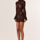 ASTRA LACE MINI DRESS