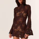 ASTRA LACE MINI DRESS