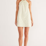 ALYSSE HALTER MINI DRESS