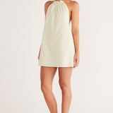 ALYSSE HALTER MINI DRESS