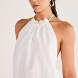 ALYSSE HALTER MINI DRESS