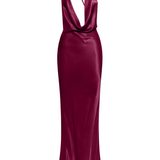 JOHANNA COWL NECK MAXI DRESS