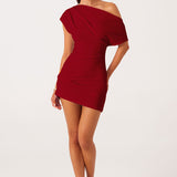 LIVAIRE-MINI-DRESS-DEEP-RED-1