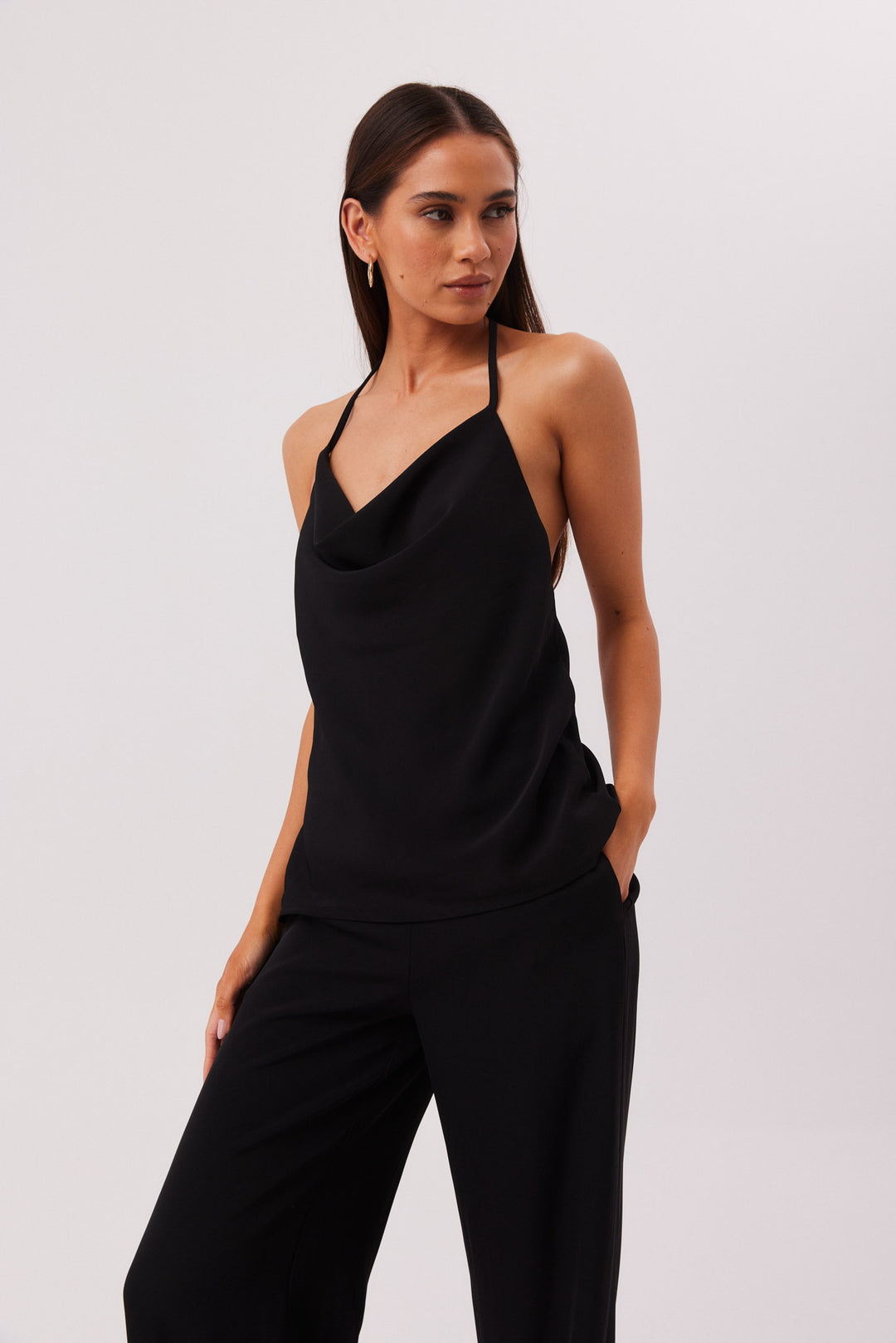 Rue De Femme Clause Pants - Black