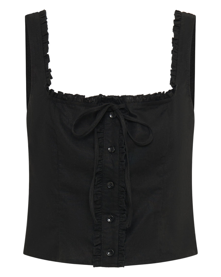 ESMERALDA TOP  - BLACK
