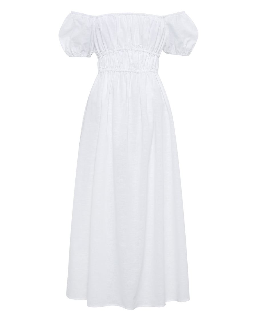 SOFIA MAXI DRESS - WHITE