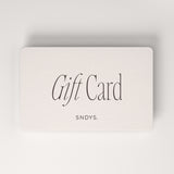 SNDYS GIFT CARD