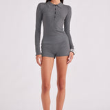 VEDA LONG SLEEVE TOP