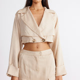 VICTORIA DETACHABLE TRENCH COAT