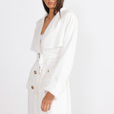 VICTORIA DETACHABLE TRENCH COAT