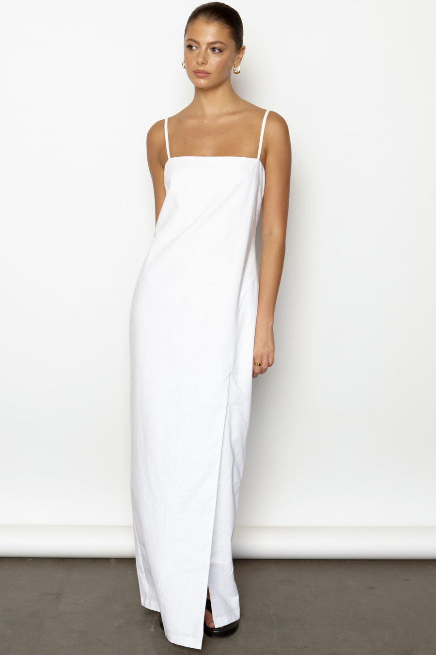 PALMER DRESS - WHITE