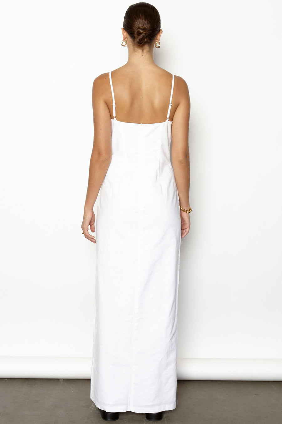 PALMER DRESS - WHITE