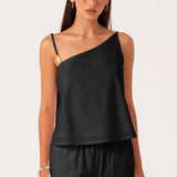 ISMENE ONE SHOULDER TOP
