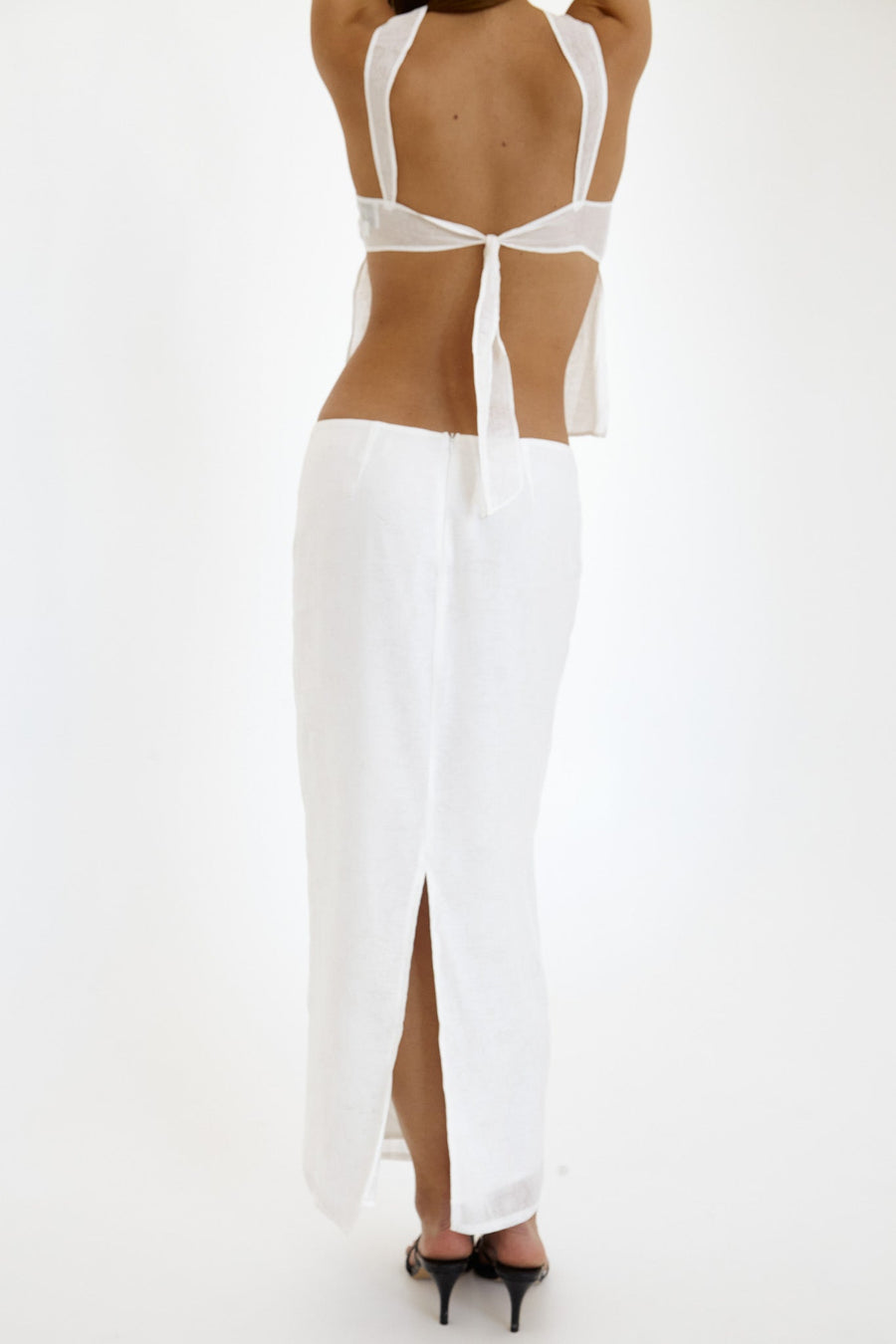 TAMSYN SKIRT  - WHITE